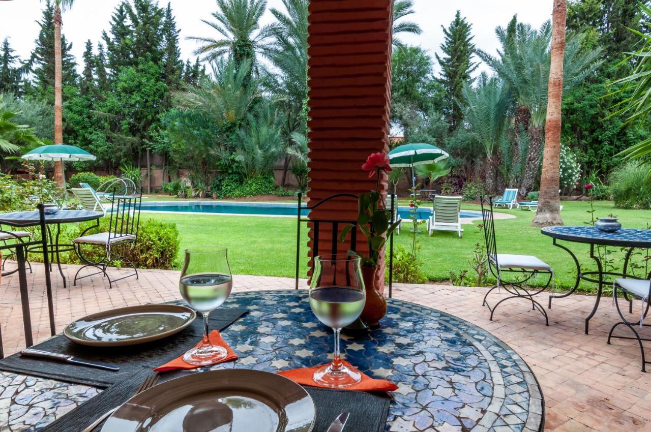 Villa Des 3 Golfs Marrakesh Exteriör bild